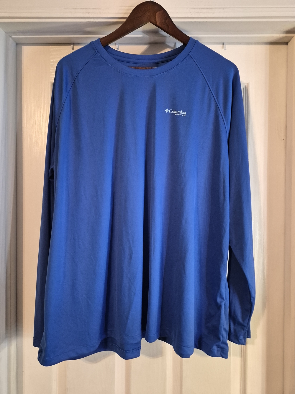 Columbia Long Sleeve Performance Shirt Women - Blue 3x